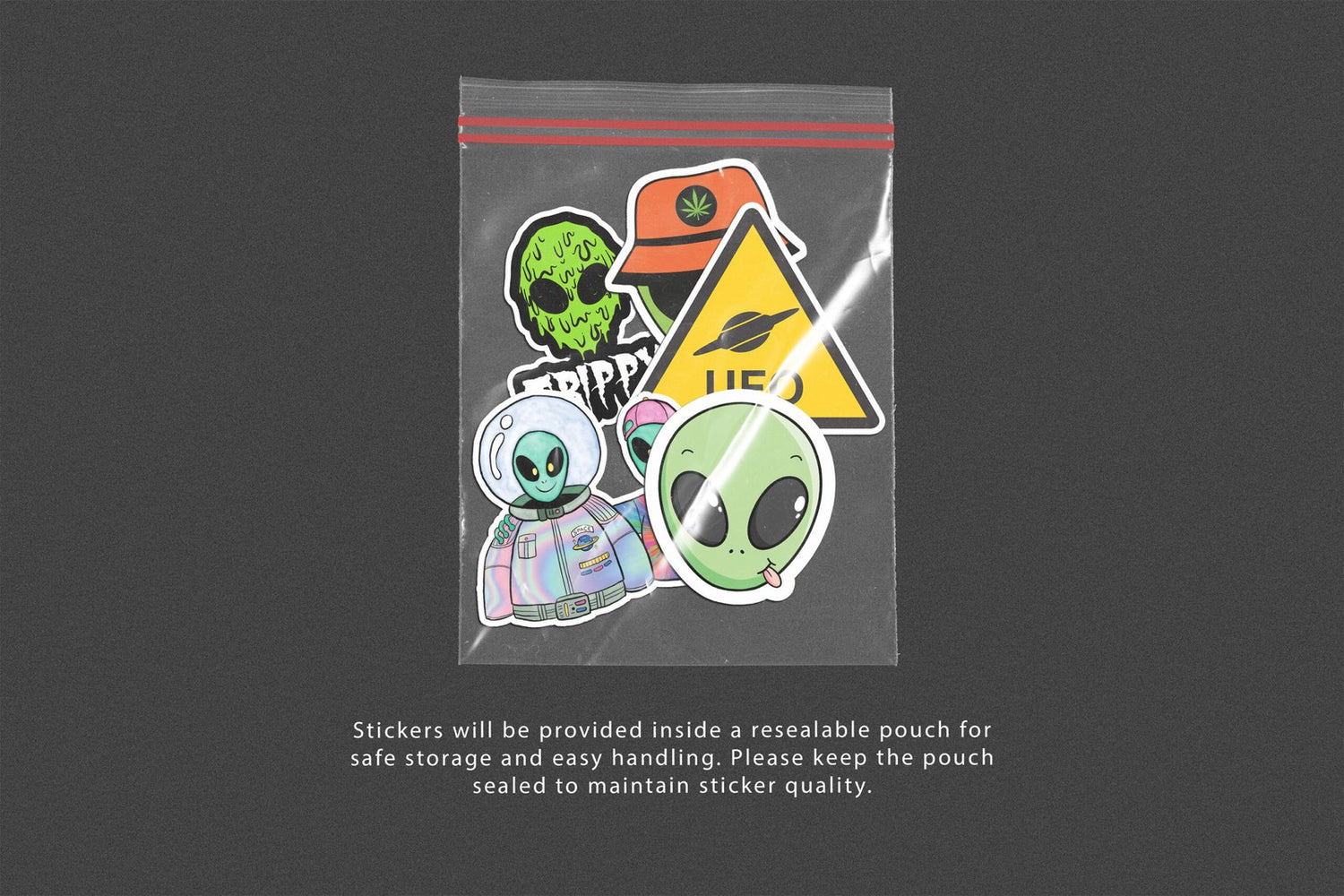 Alien laptop Sticker