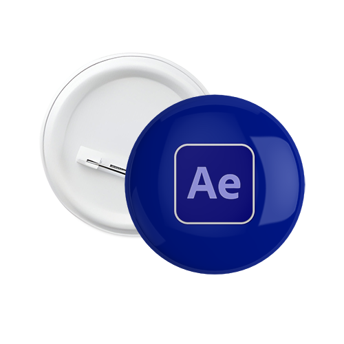 After Effect Pin Badge