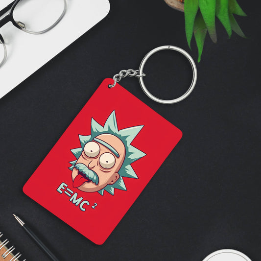 Alber Einstein Keychain