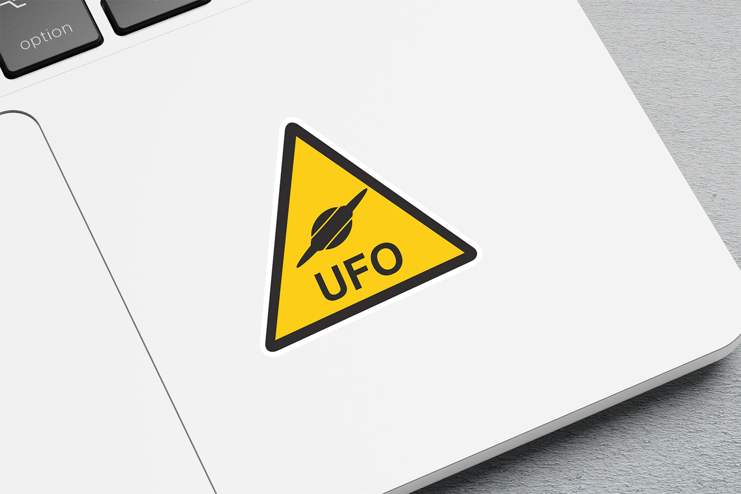 Alien Laptop Sticker – Perfect for Laptops, Books, Mobiles, and Bottles!