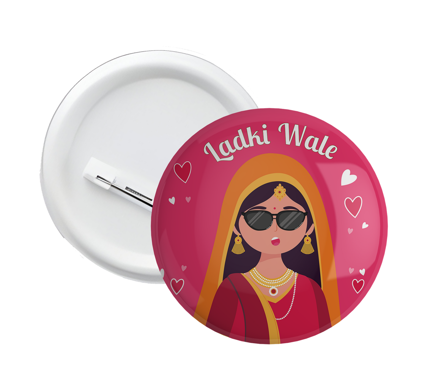 Ladki wale wedding badge