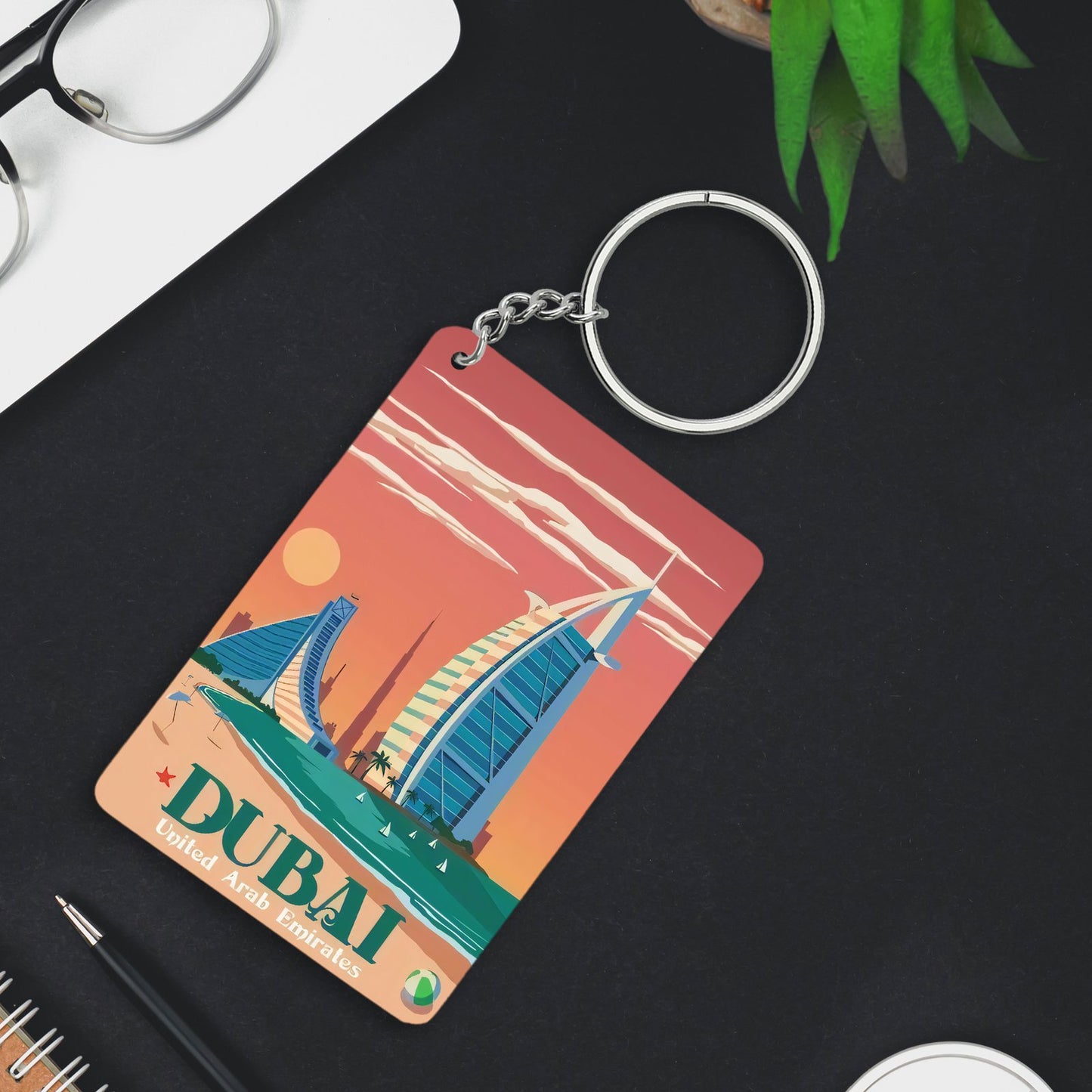 Dubai keychain