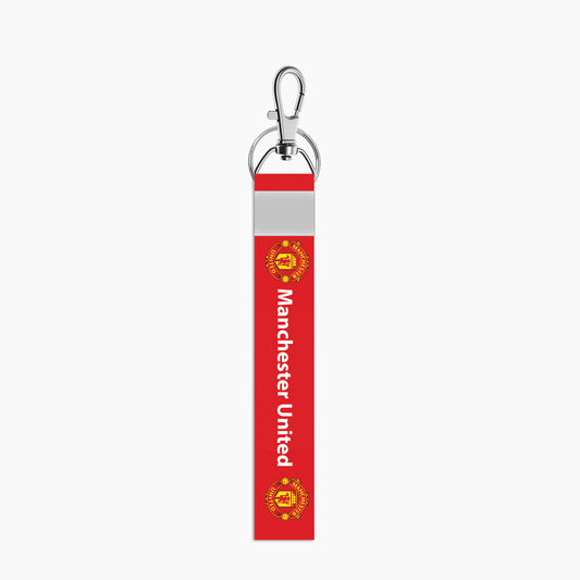 Manchester United Short Lanyard Football Keychain