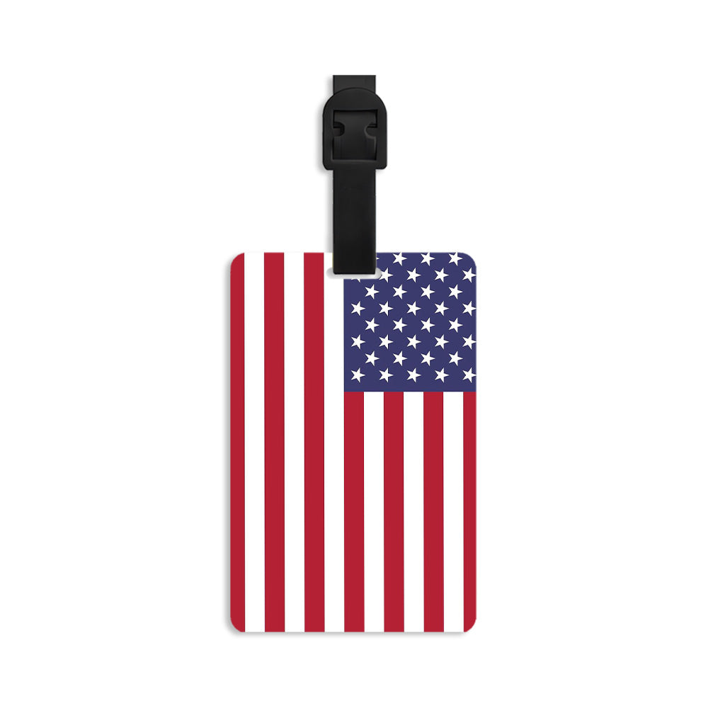 USA Flag Luggage Tag