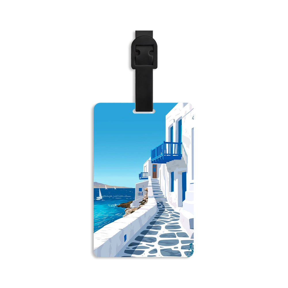 Greece Luggage Tag