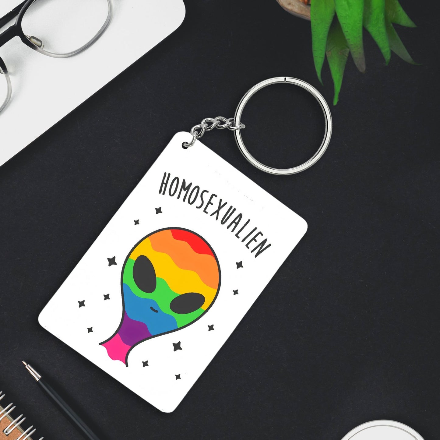 Homo pride Keychain