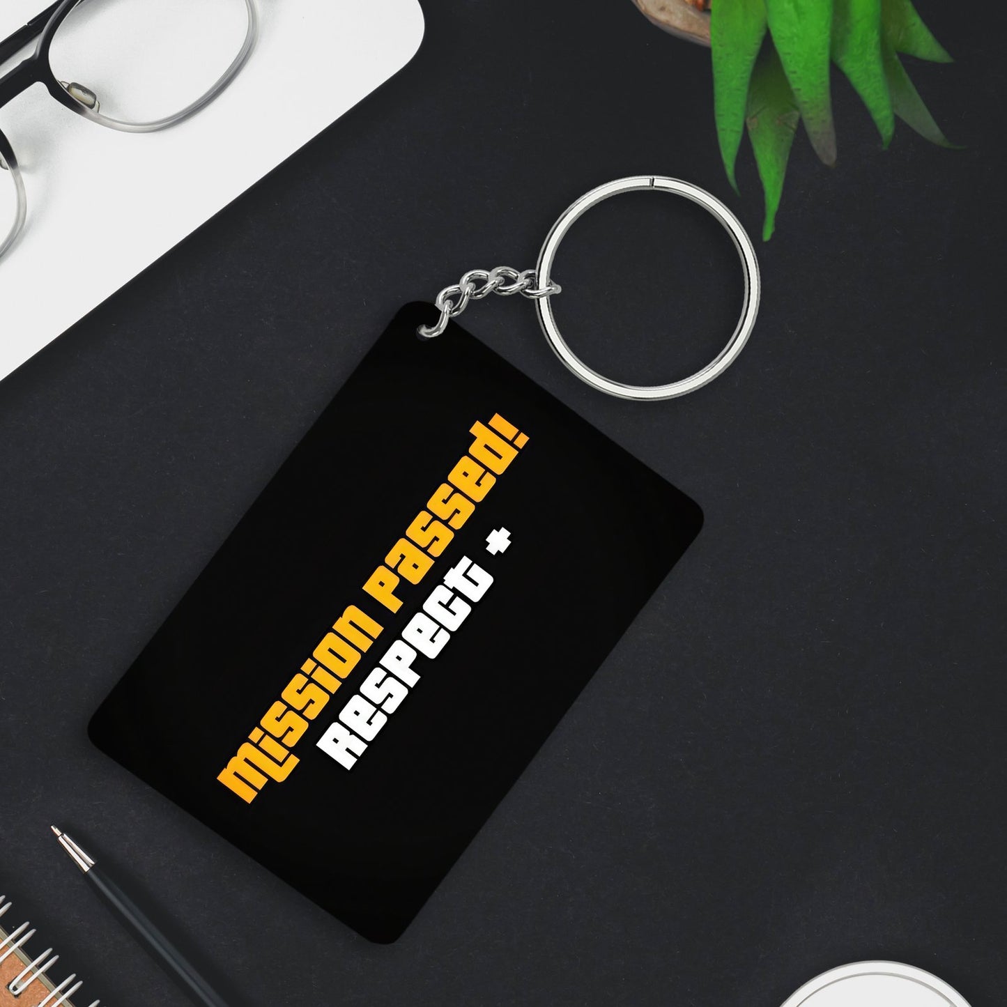 Mission Passed Keychain