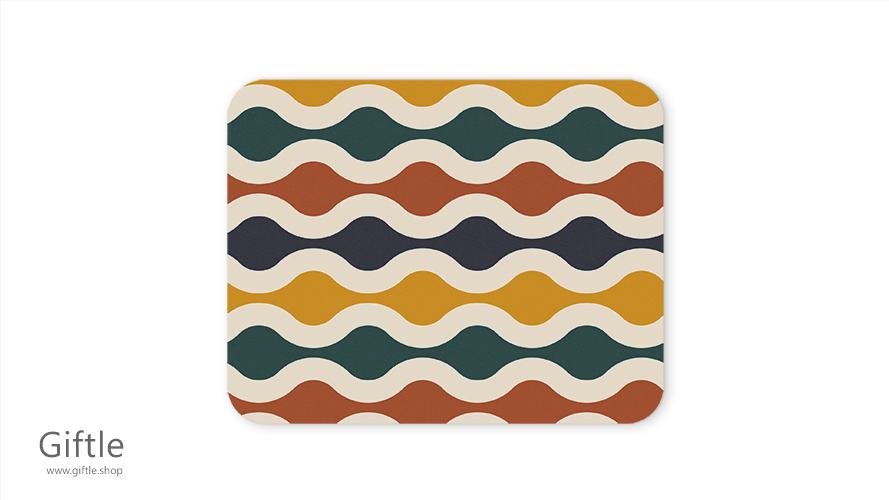 Wave Pattern Mousepad