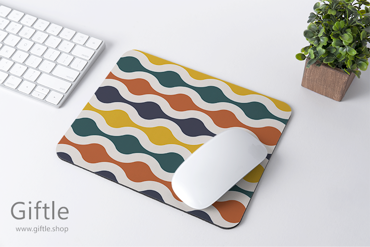 Wave Pattern Mousepad