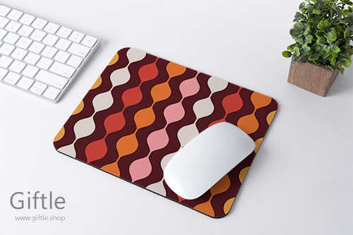 Multicored Pattern Mousepad