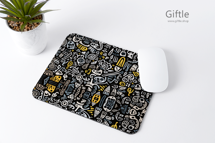 Doodle art Pattern Mousepad