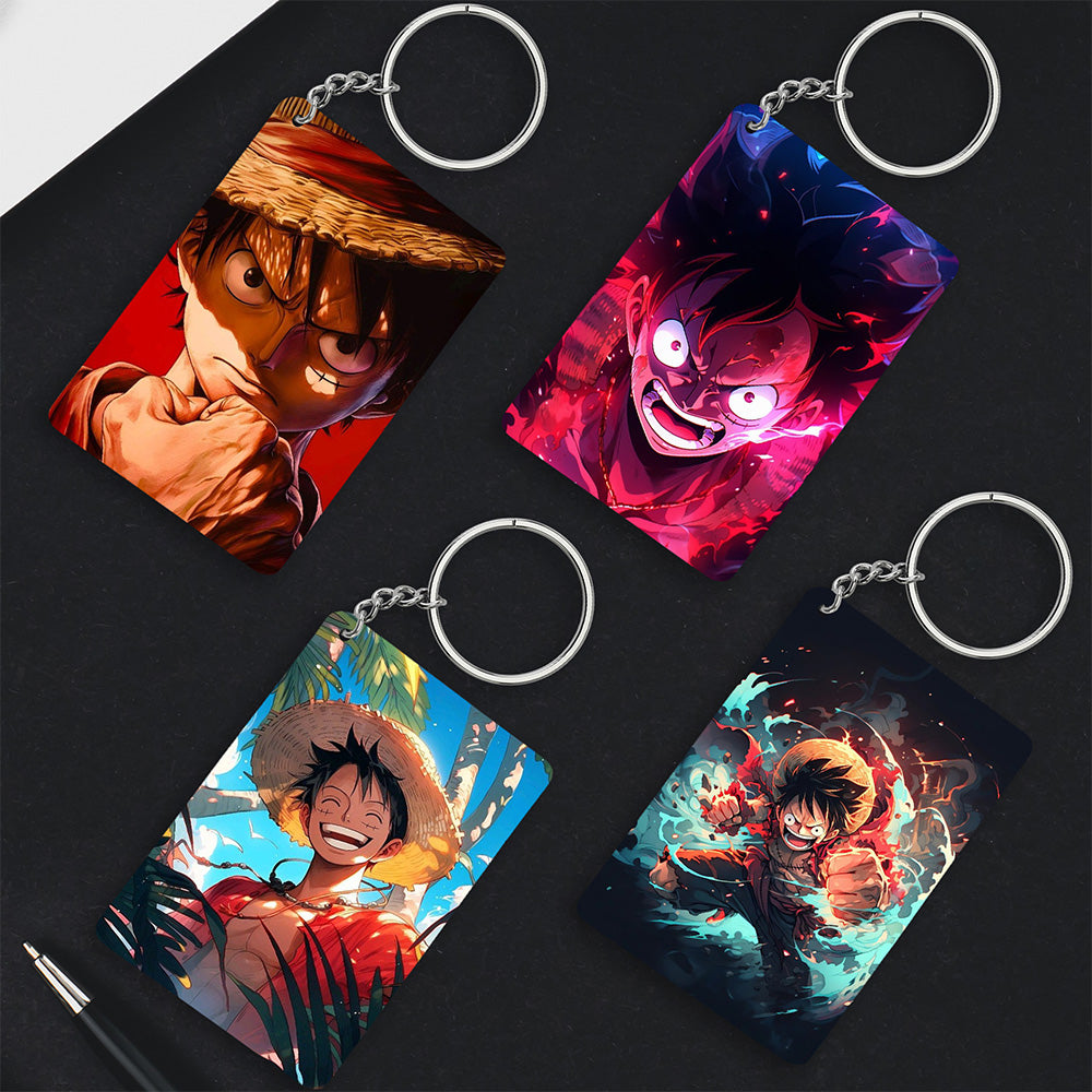 Luffy Keychain 1 (Pack of 4)