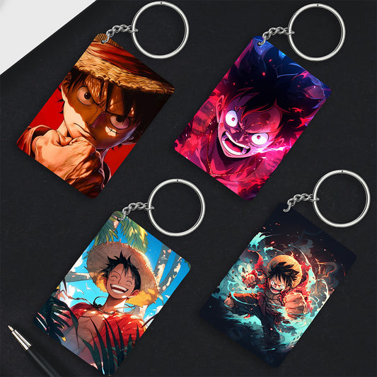 Luffy Keychain 1 (Pack of 4)