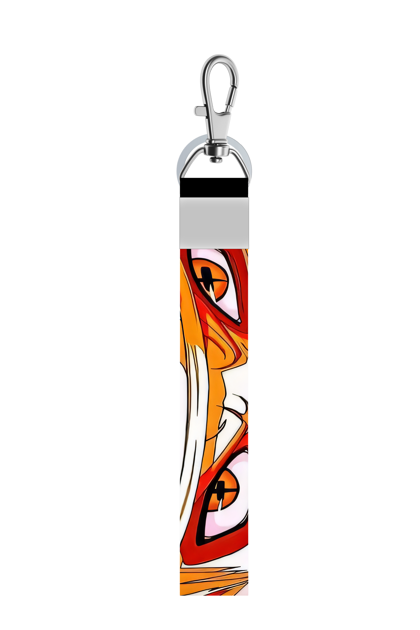 Anime Eye short Lanyard Keychains