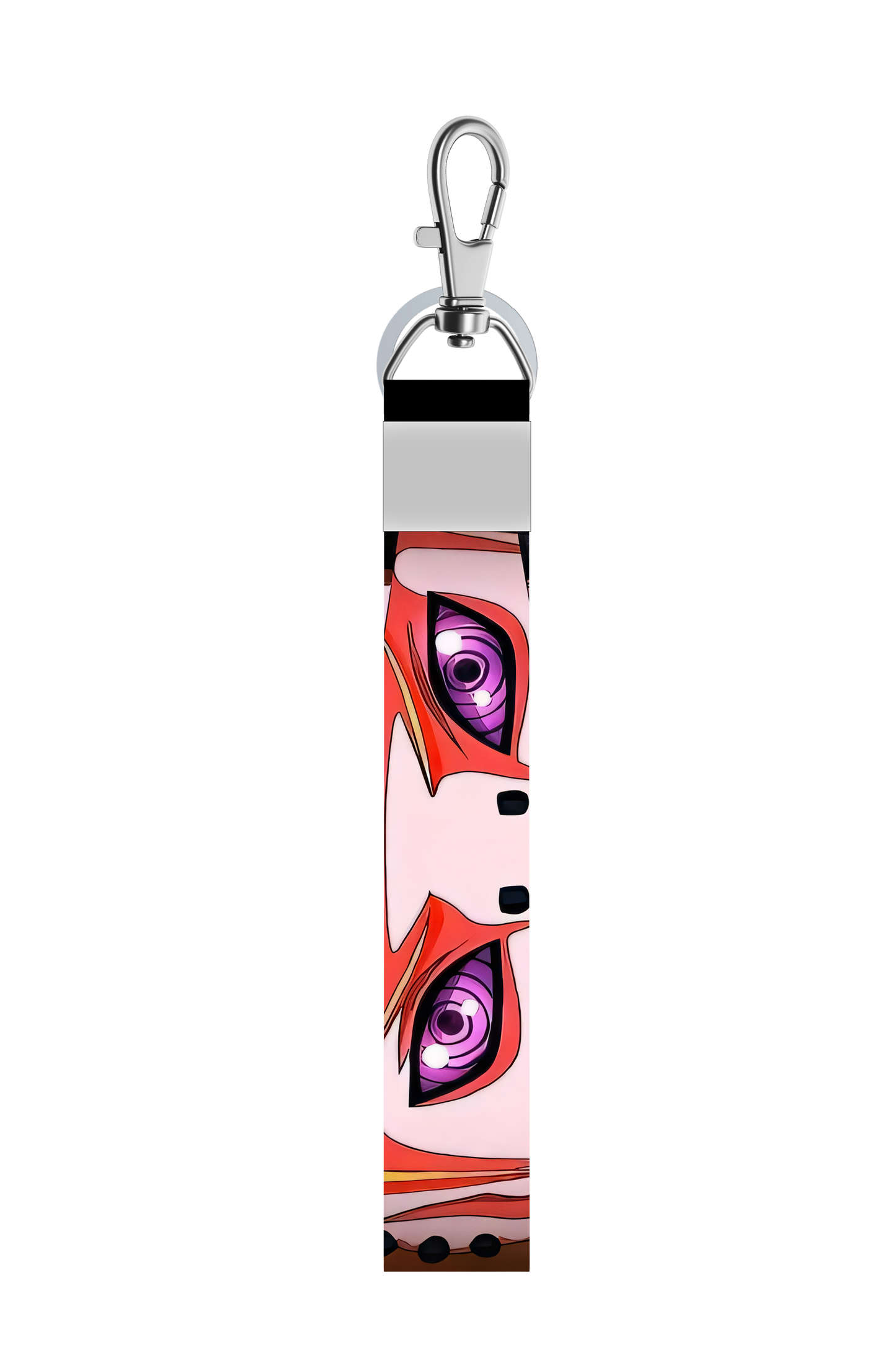 Anime Eye short Lanyard Keychains