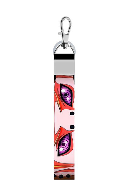 Anime Eye short Lanyard Keychains