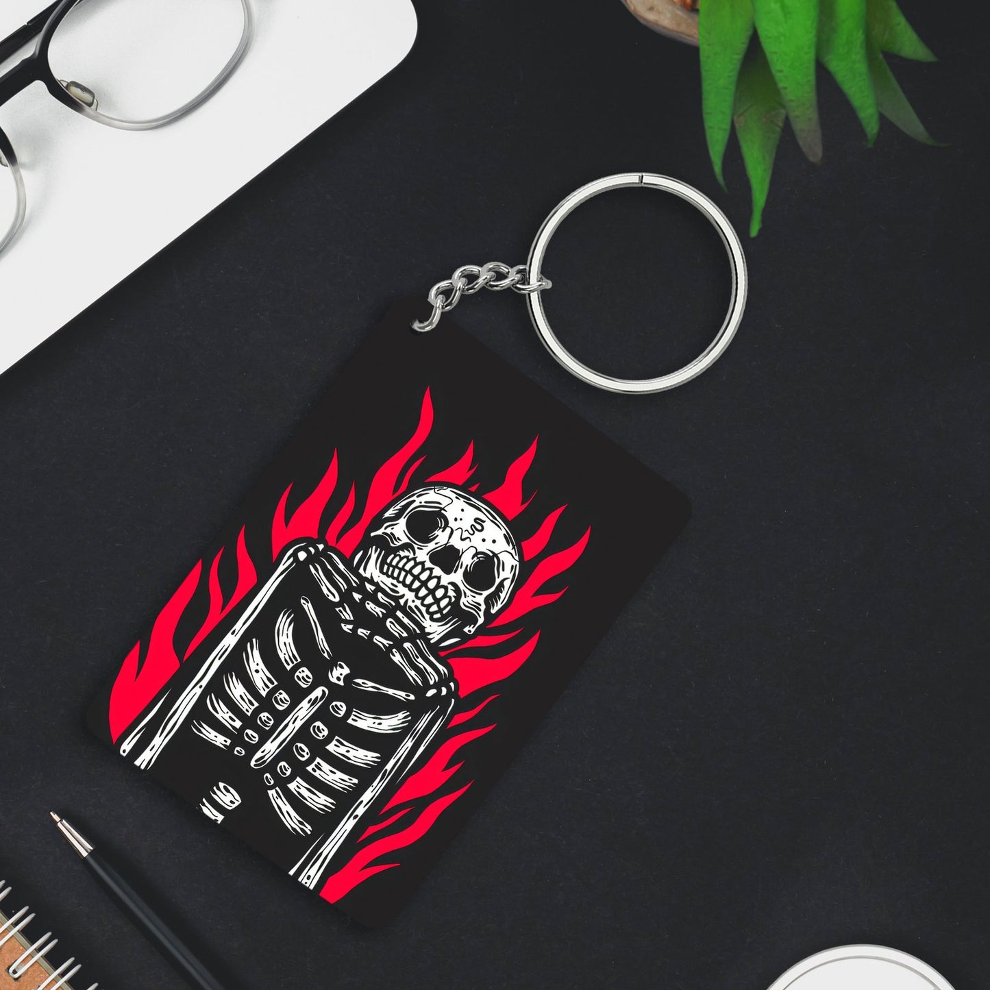 Skull Keychain