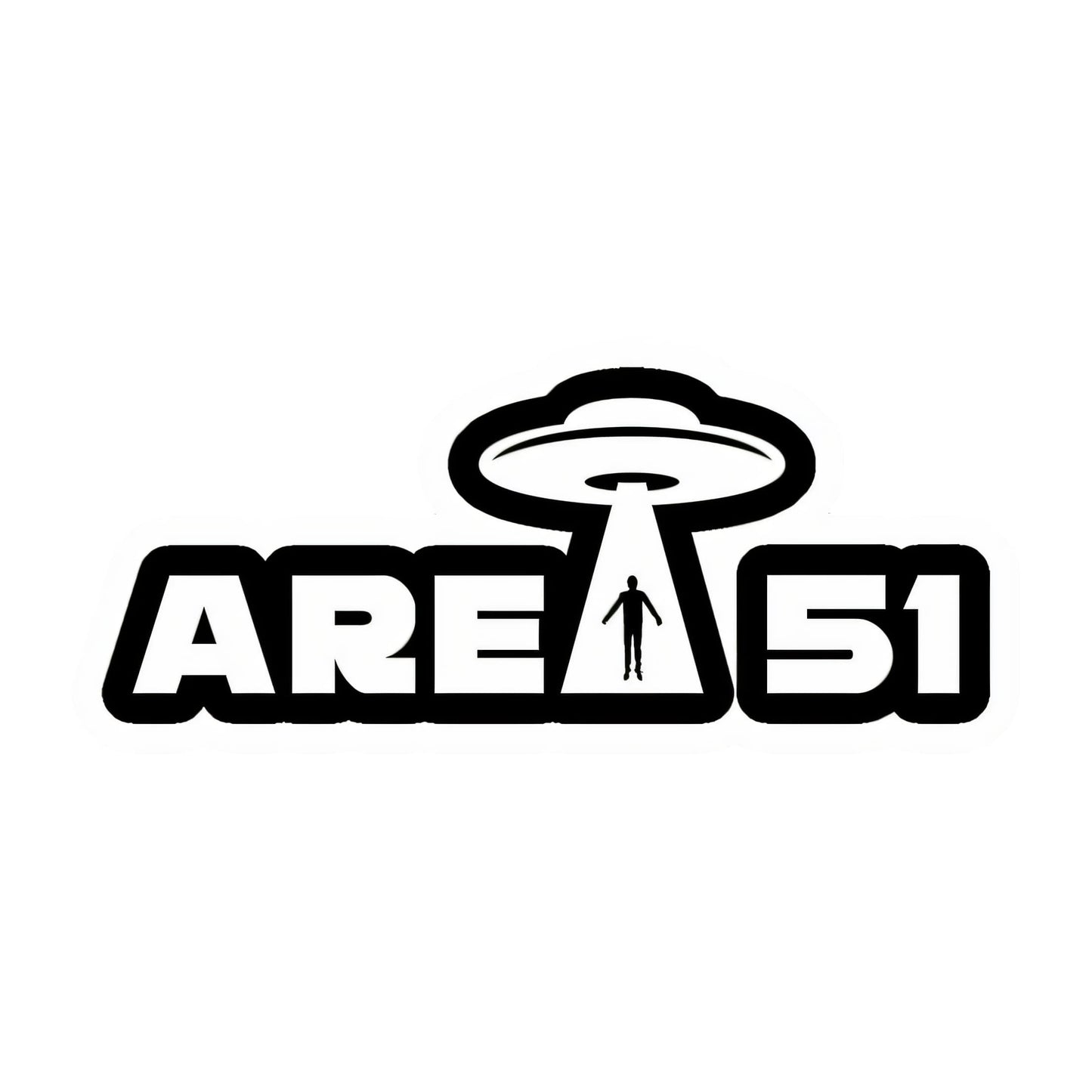 Area 51 Alien Sticker