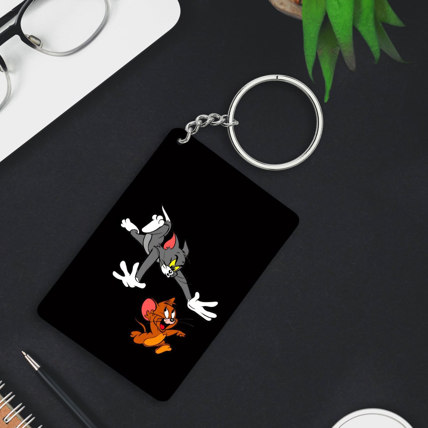 Tom and Jerry Keychain