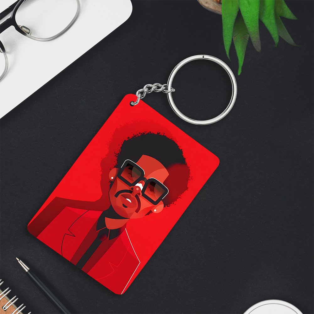 Weekend starboy keychain