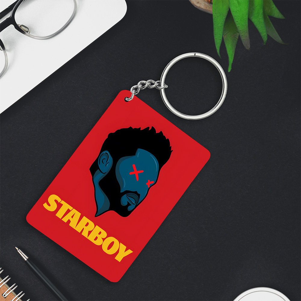 Weekend starboy keychain