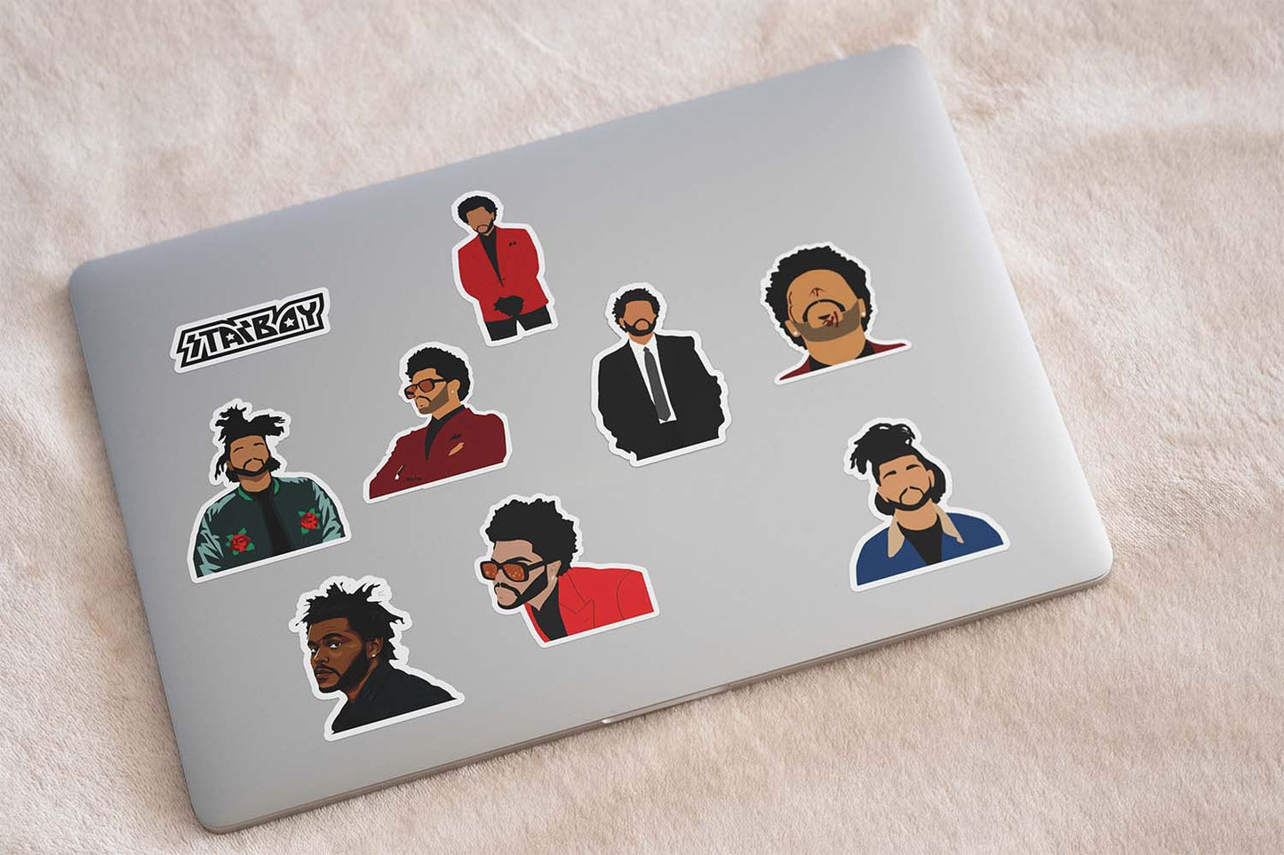 The Weeknd Starboy sticker Pack