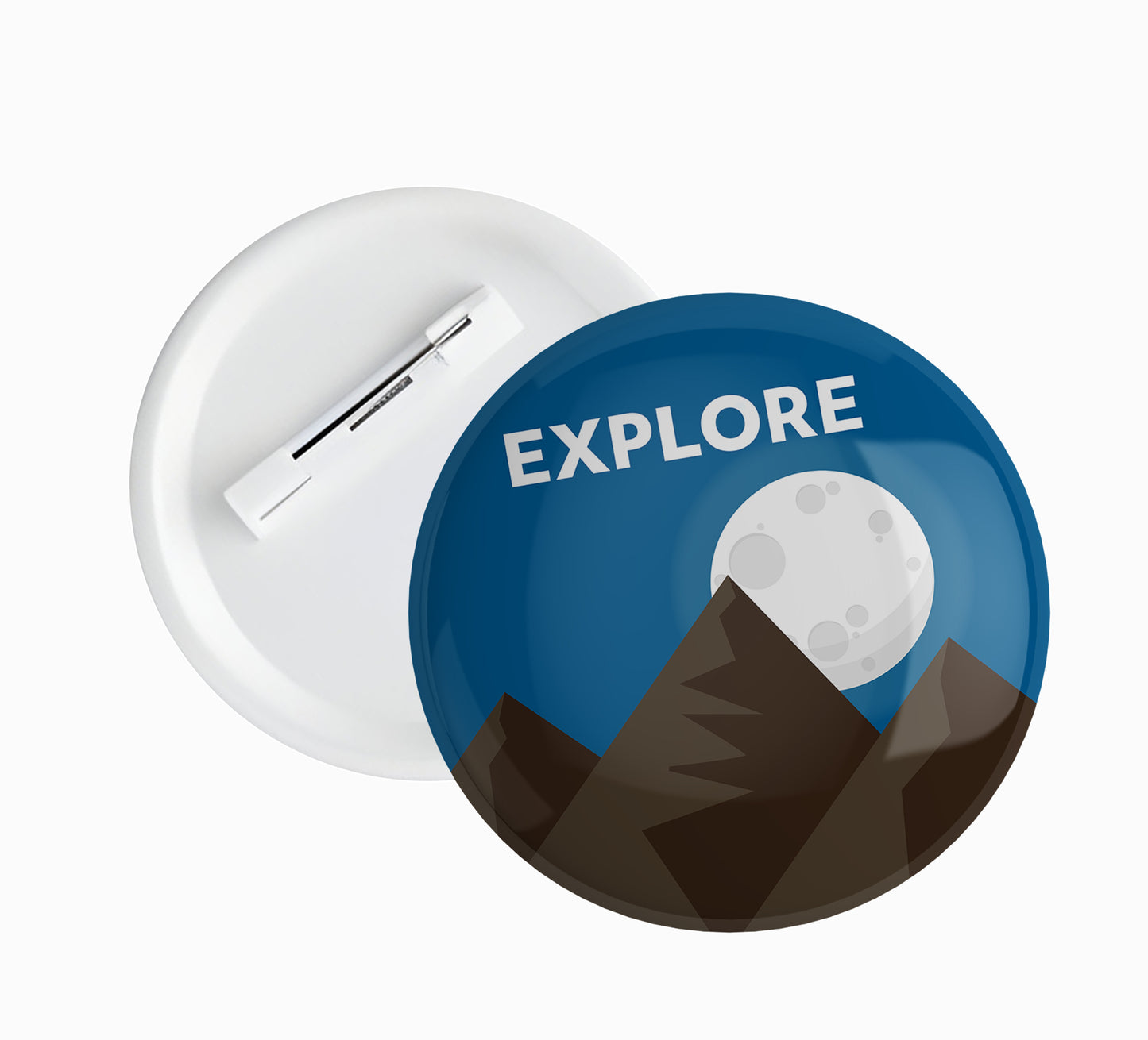 Explore Adventure Pin Badge