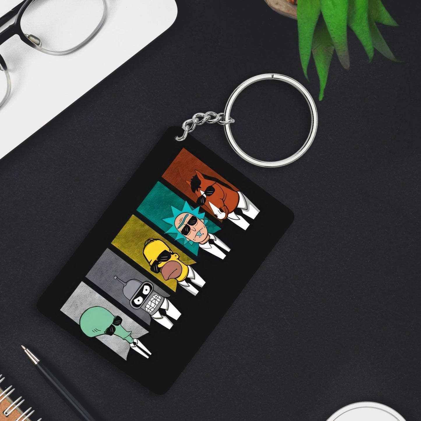 Cartoon keychain