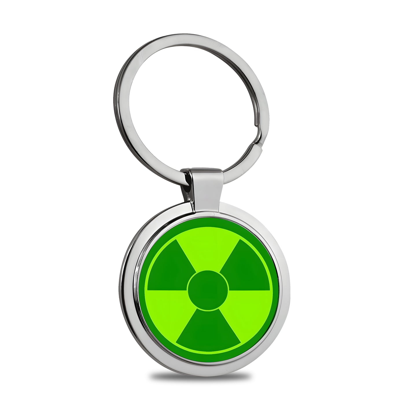 Nuclear 360° Metal Spin Keychain