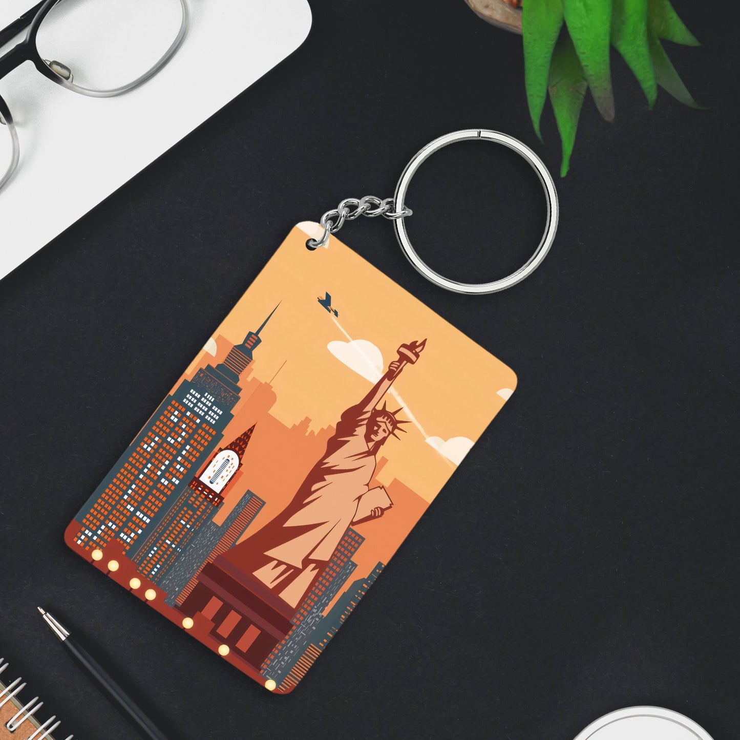 Statue of Liberty Keychain – Icon of Freedom