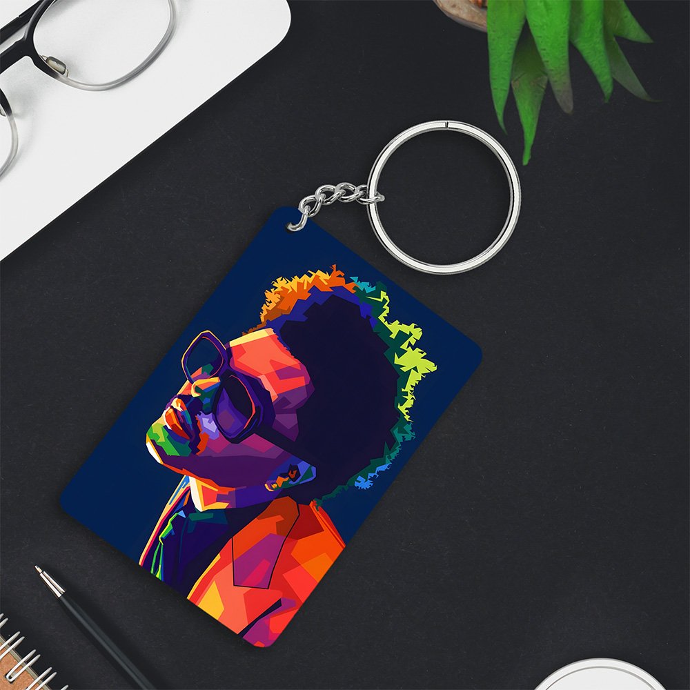 Weekend starboy keychain